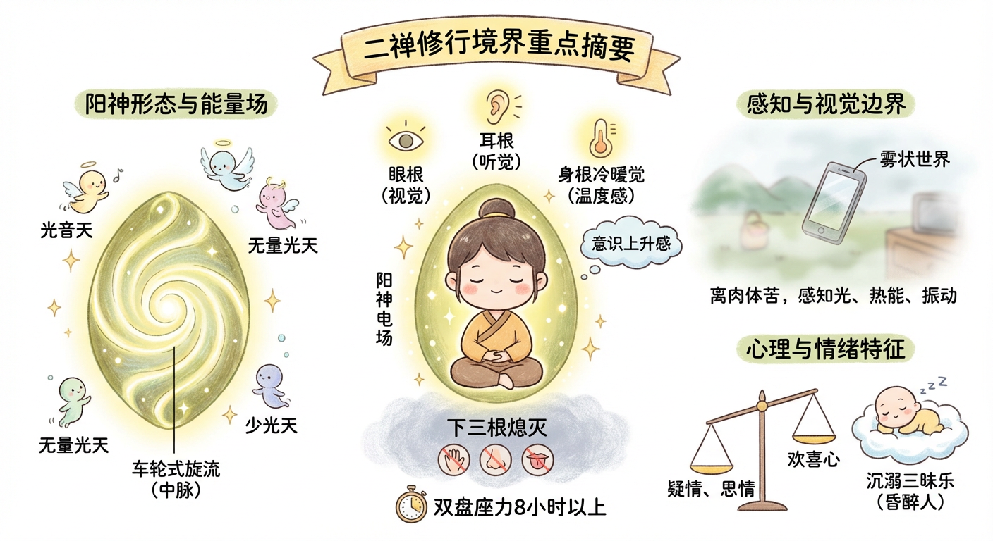 二禪(一) - 禪定境界圖解